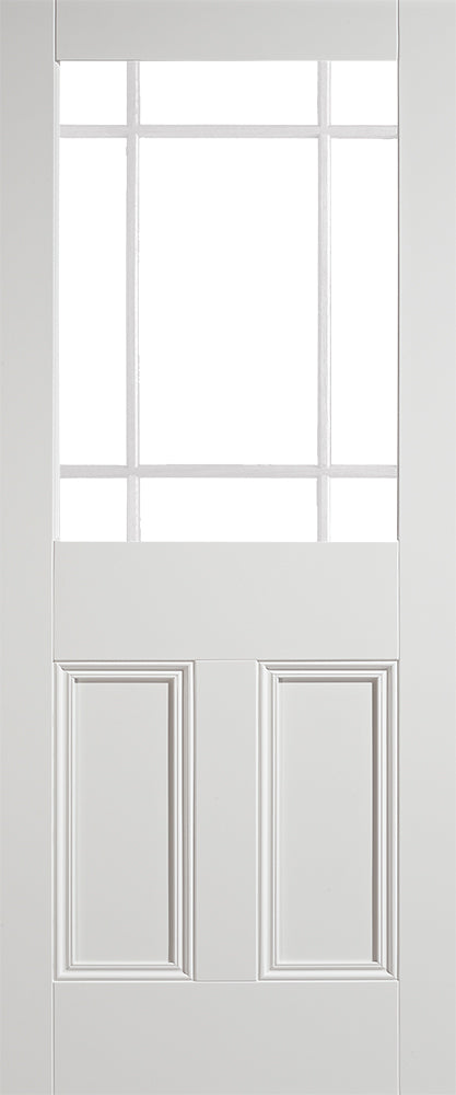 LPD Solid White Primed Downham Unglazed Internal door