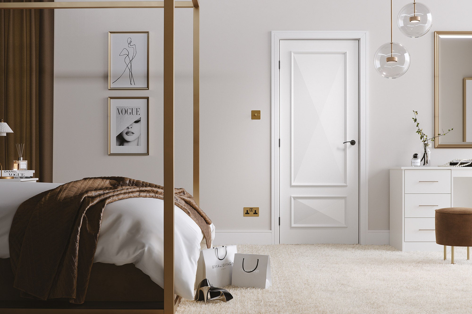 LPD White Knightsbridge Internal door