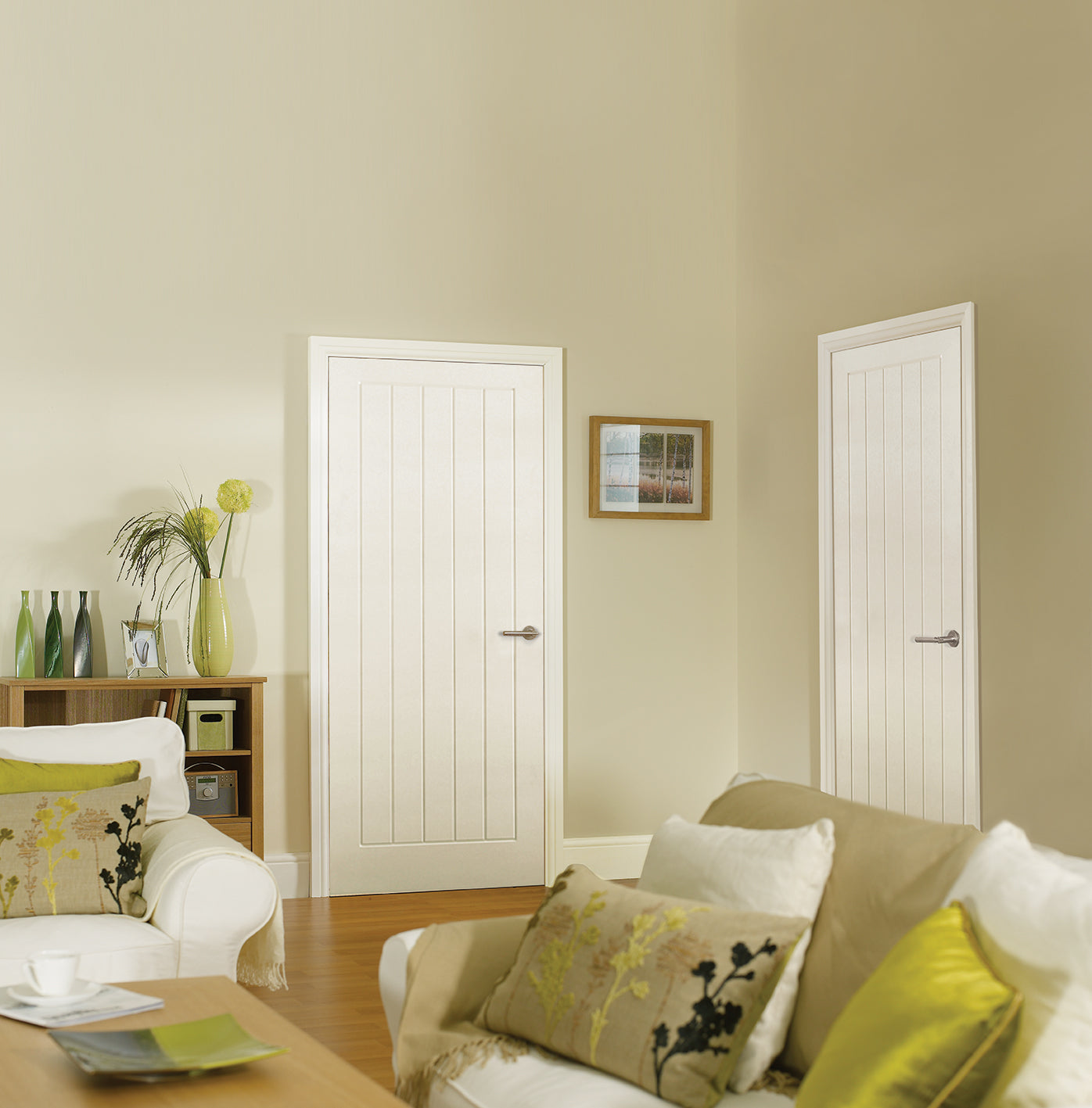LPD Textured Vertical 5 Panel Fire Door