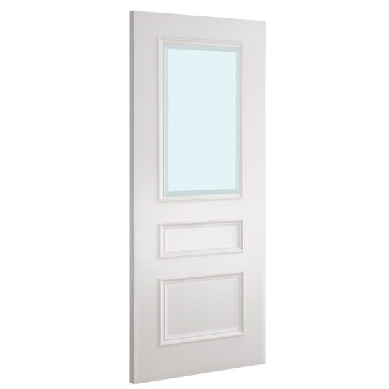 Deanta Windsor Glazed White Primed Internal door