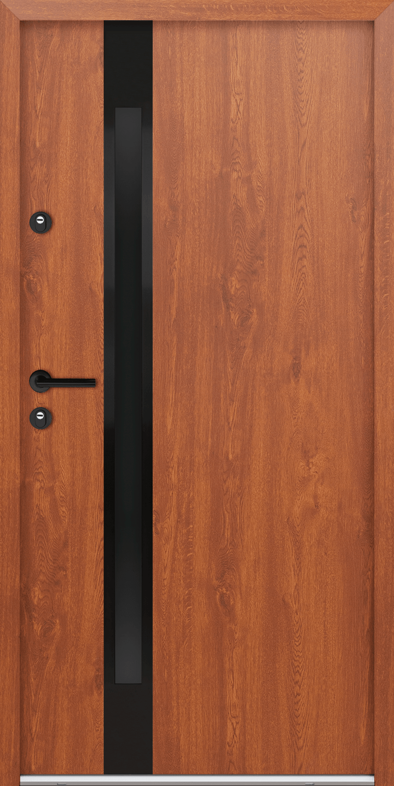 Turenwerke ATU 68 Design 534 Steel Door - Golden Oak - Blackline