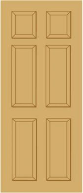 LPD Hardwood Colonial 6P Dowelled