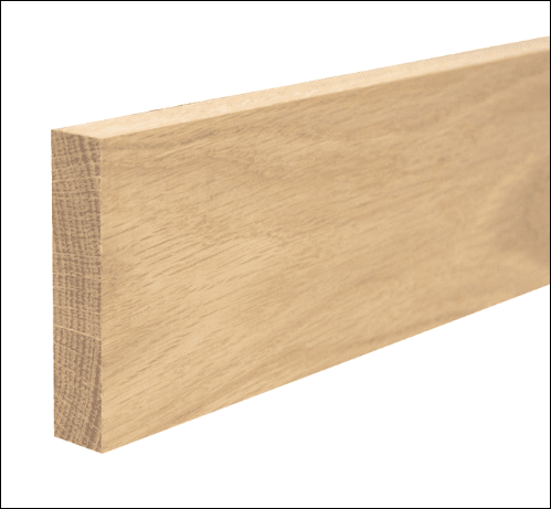 Joinery Solid Oak Upstand - 20mm