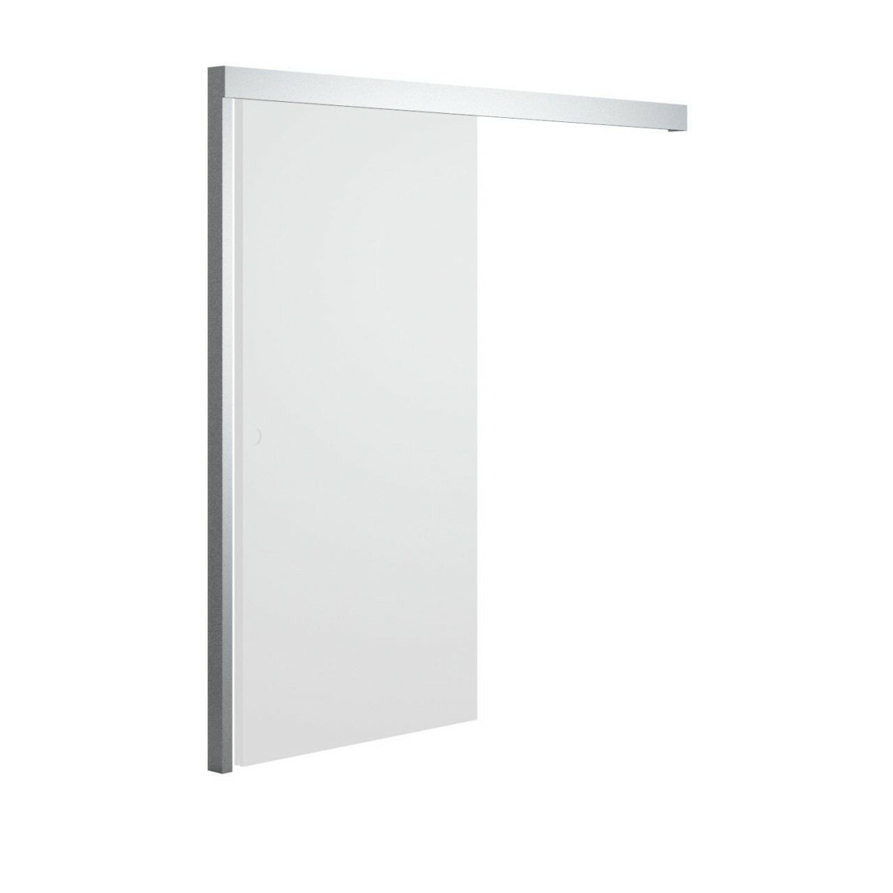 Eclisse Wall Mounted Sliding Door Kit, Pelmet and Door Post-2m Track-Paris 3