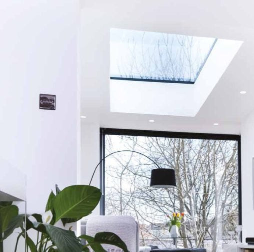 Atlas Flat Rooflight (Black/White)