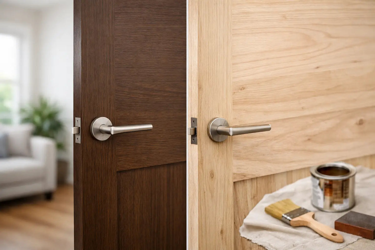 Pre Finished vs Unfinished Doors Compared