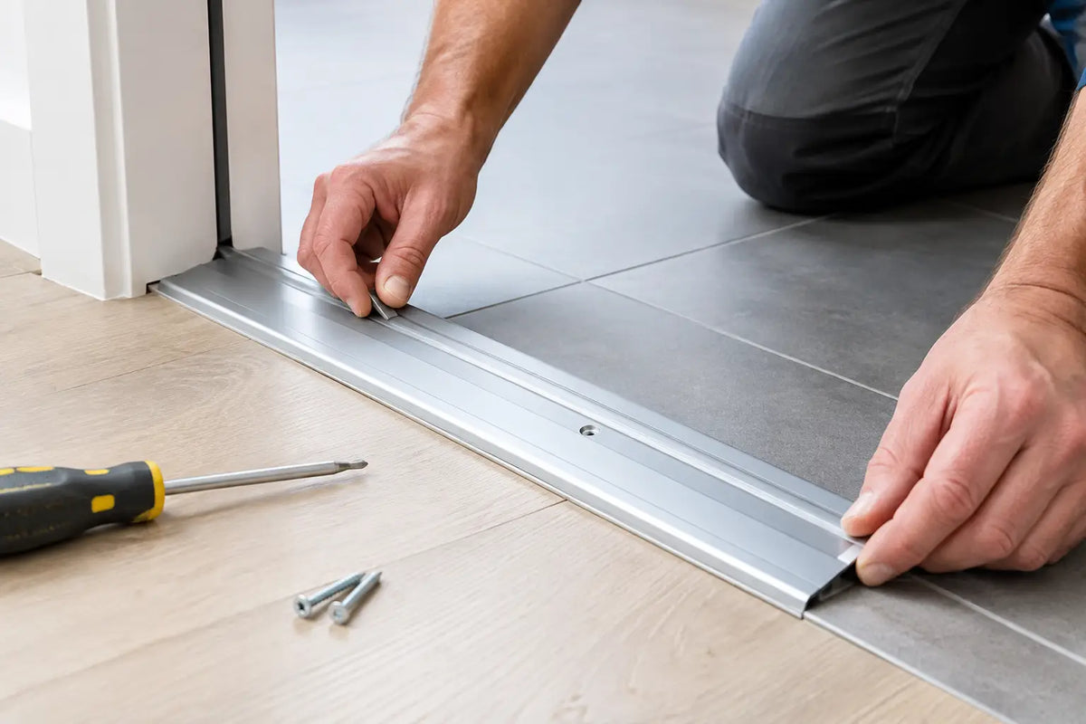 How to Install an Aluminium Threshold Correctly