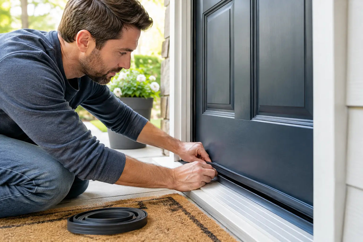 How to Seal External Doors for a Warmer Home