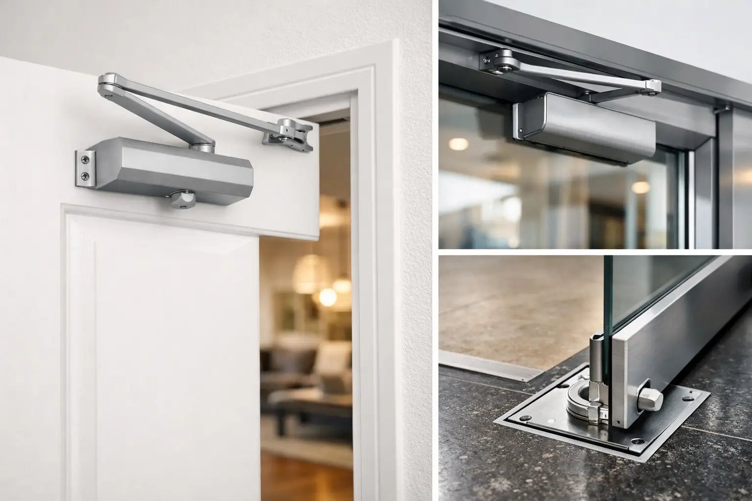 Door Closer Types for Homes and Buildings