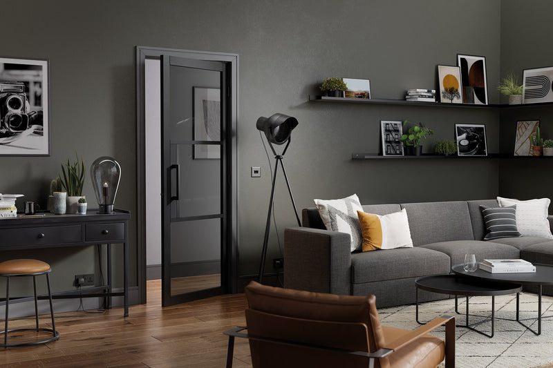 Why Black Glazed Doors Are the New Interior Design Statement