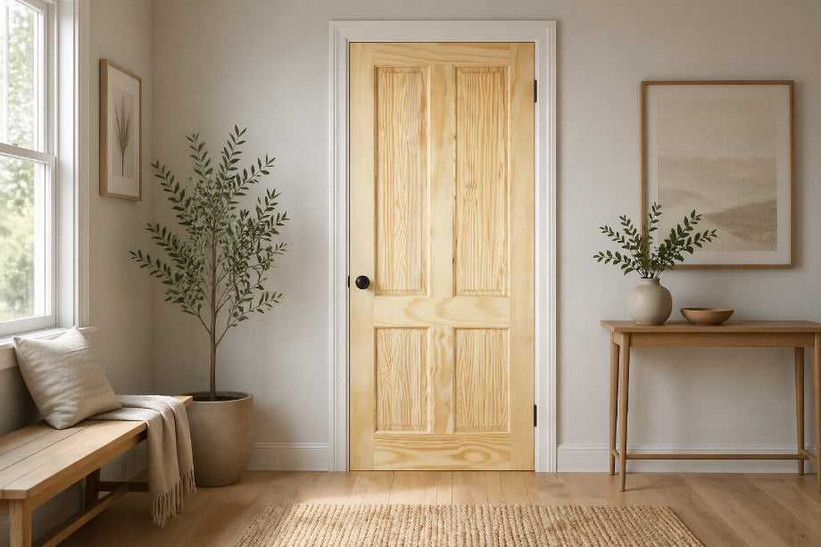 External Pine Doors Explained: Affordable, Customisable, and Built to Last