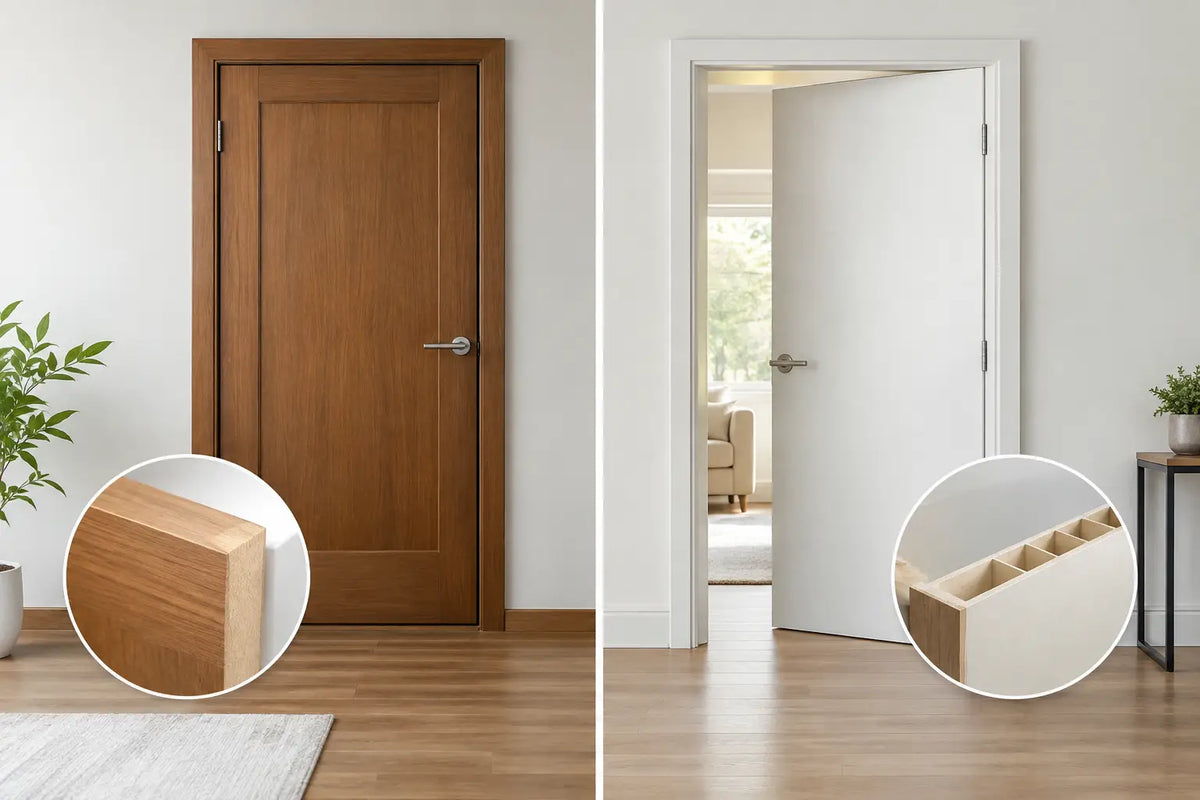 Solid Core vs Hollow Doors - Which Is Best?