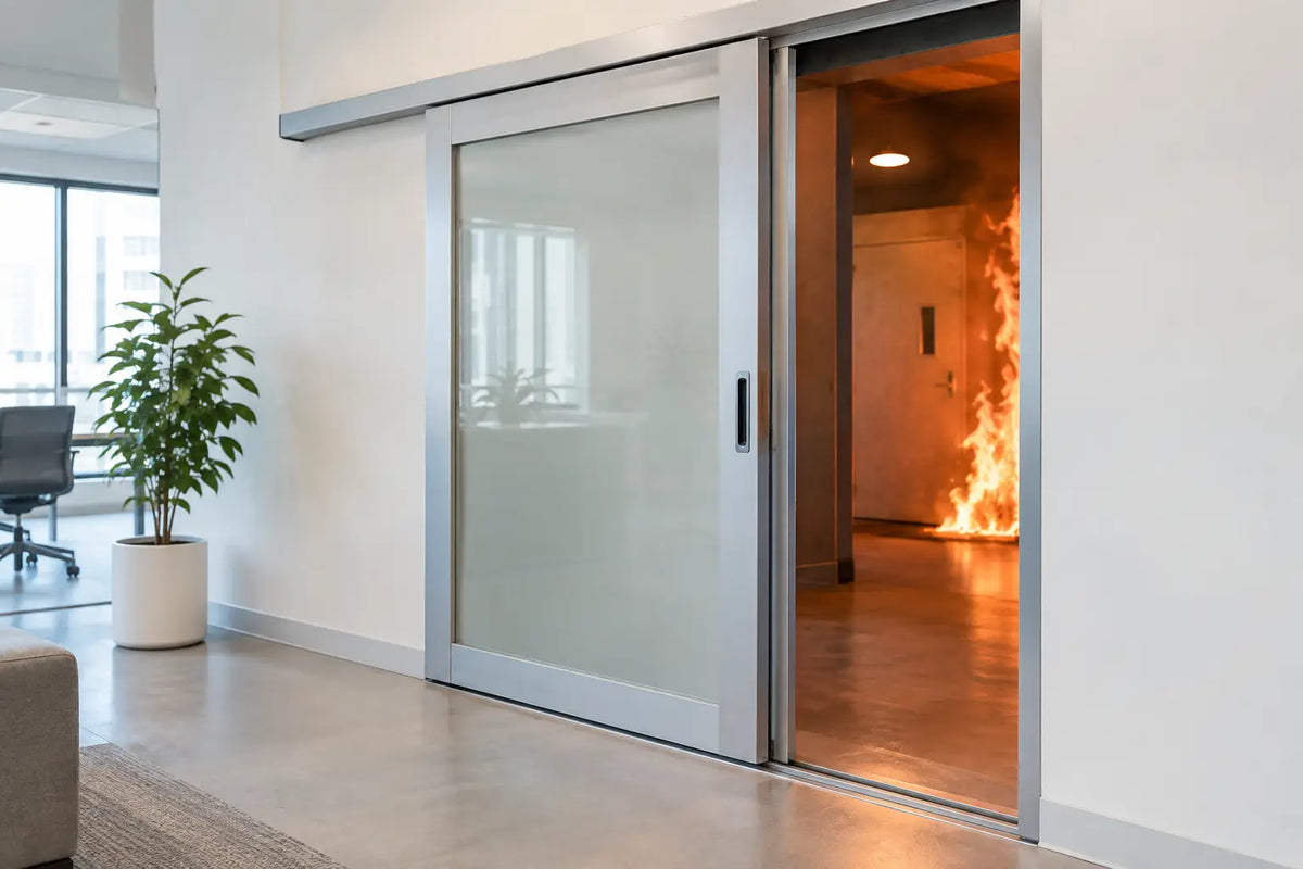 Fire Rated Sliding Doors for Safer Layouts