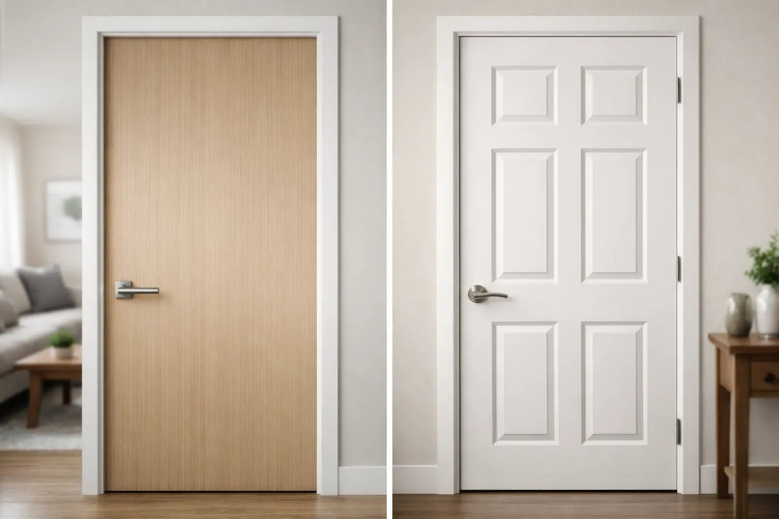 Flush vs Panel Doors: Which Style Suits Your Home?