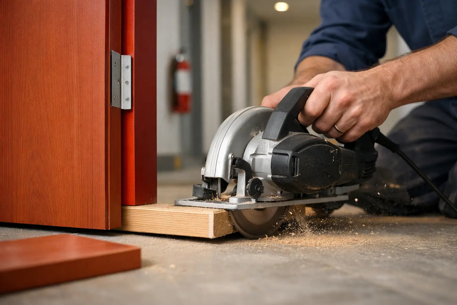 Can Fire Doors Be Trimmed Without Losing Safety?