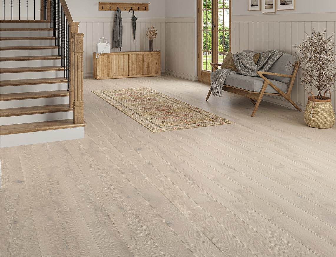 White-washed Flooring