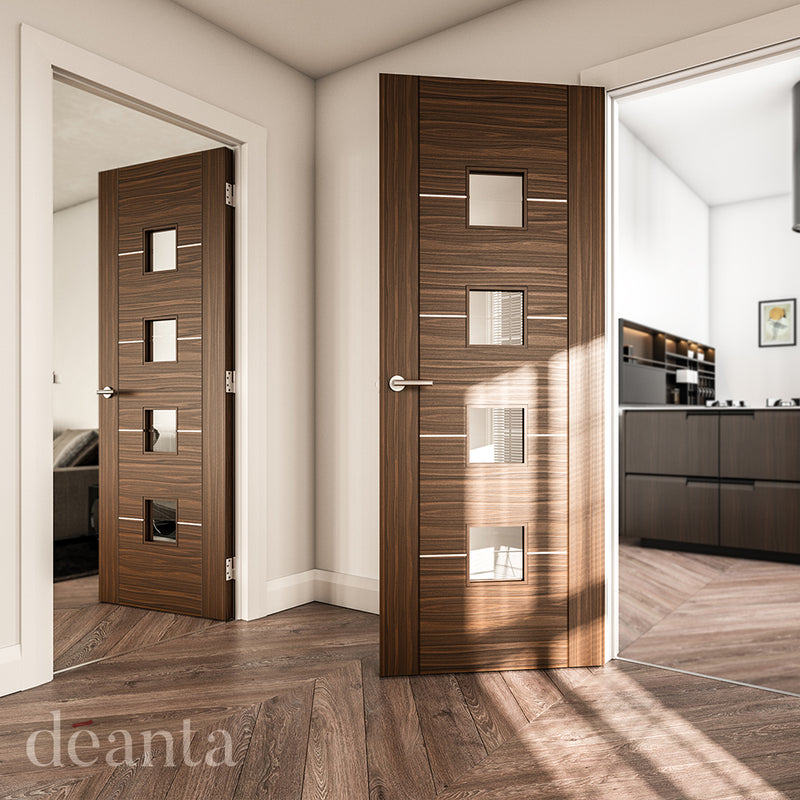 Deanta Walnut Doors