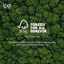 LPD Solid White Primed Girona Glazed Door