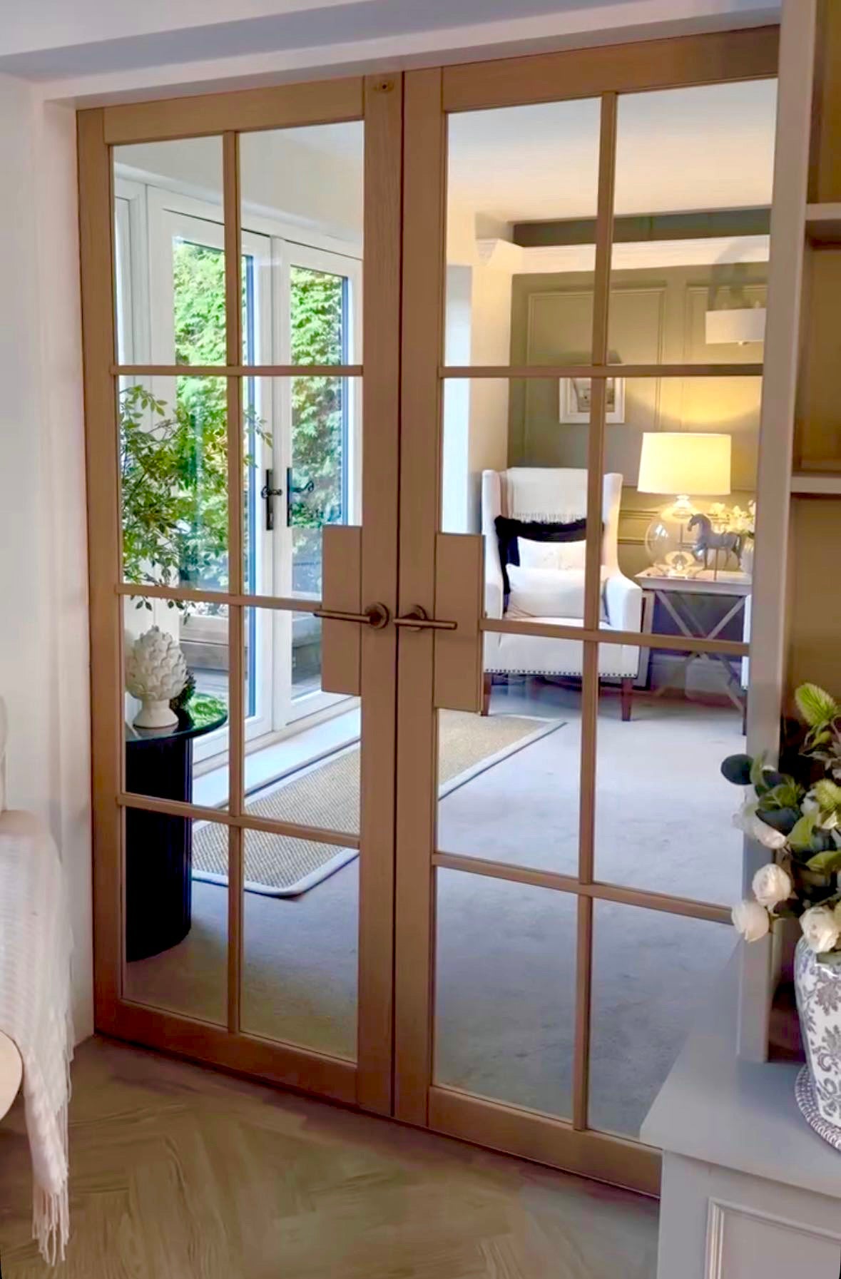 LPD Malvern Glazed Pre-Finished Blonde Oak Door