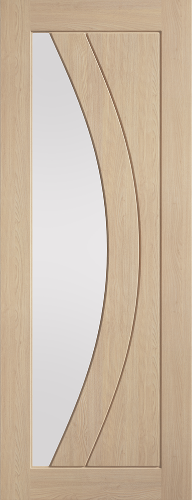 LPD Oak Girona Glazed Door