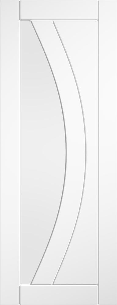 LPD Solid White Primed Girona Glazed Door