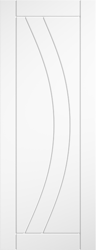 LPD Solid White Primed Girona Fire Door