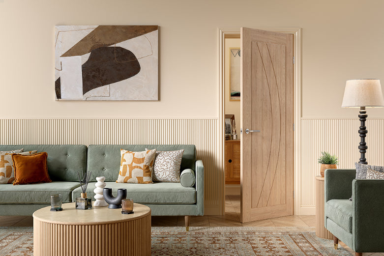 LPD Pre-Finished Oak Girona Door