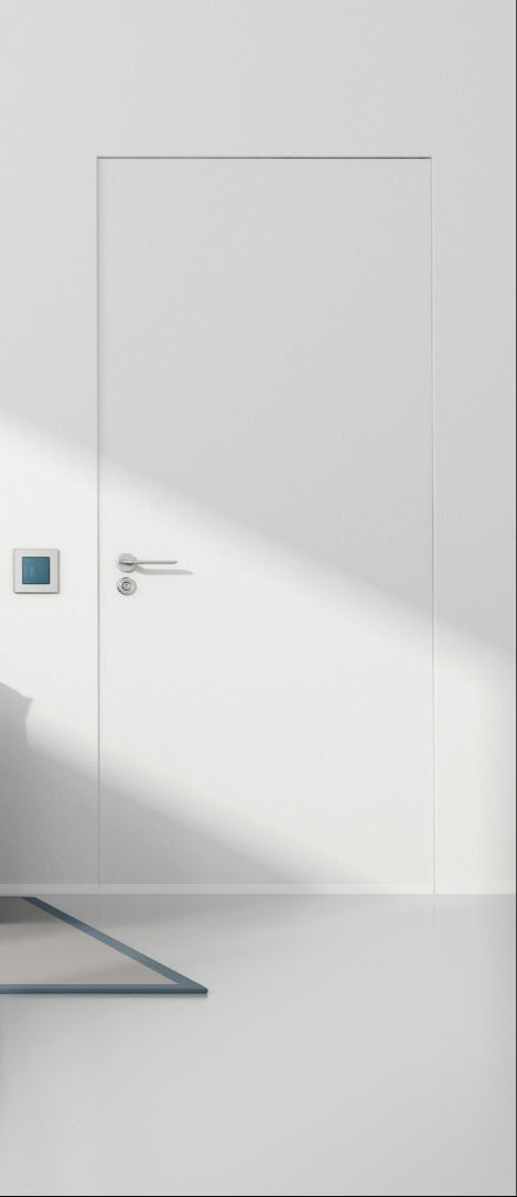 Flush Frameless Hinged Primed Door Set – Universal Frame