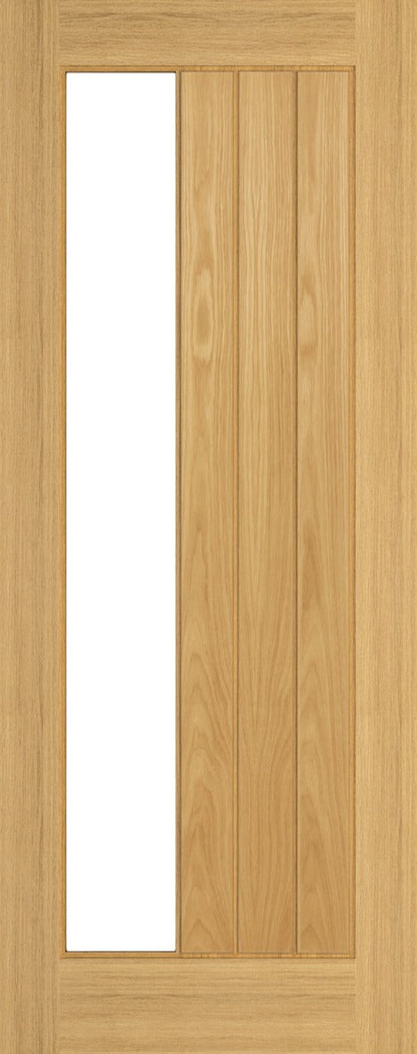 Deanta Ely Prefinished Oak 1SL Glazed FSC Internal door