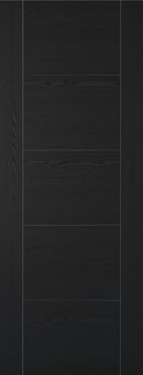 Pre-Assembled Black Ash Laminated Pre-finished Vancouver 5P Door Set