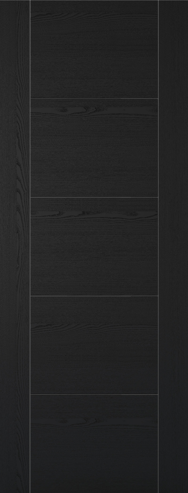 LPD Black Ash Laminated Vancouver Fire Door Internal door