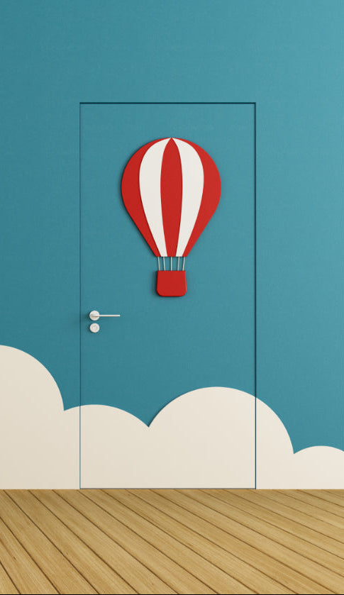 Flush Frameless Hinged Primed Door Set – Universal Frame