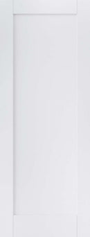 LPD Solid White Primed Pattern 10 One Panel Fire Door
