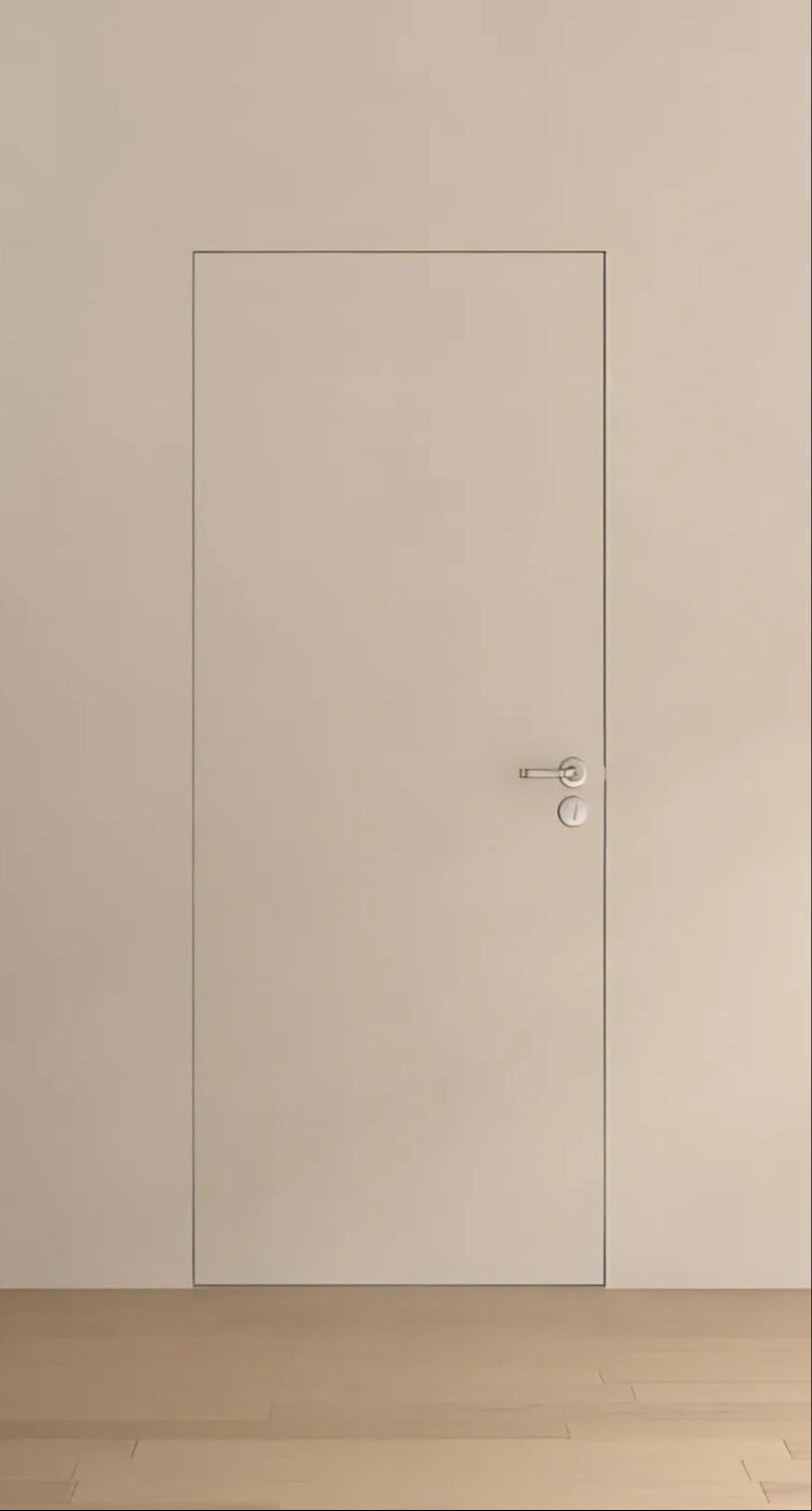 Flush Frameless Hinged Primed Door Set – Universal Frame