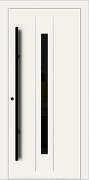 Turenwerke SL75 Design 620B Premium75 Aluminium Door - Traffic White RAL 9016