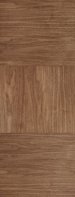 LPD Walnut Tres Pre-Finished Fire Door