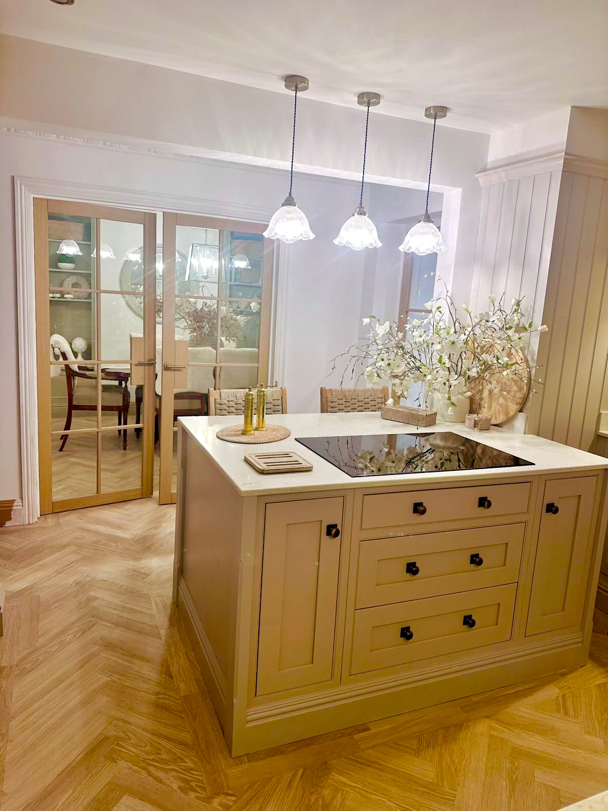 LPD Malvern Glazed Pre-Finished Blonde Oak Door