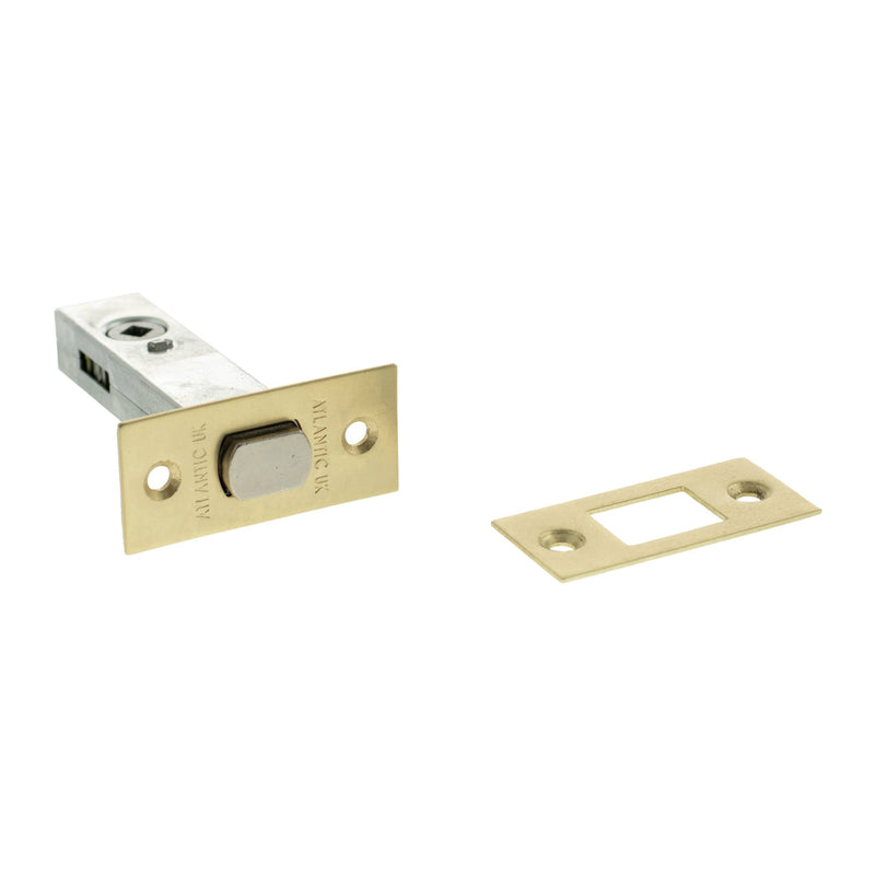 Atlantic Tubular Deadbolt 3" - Satin Brass