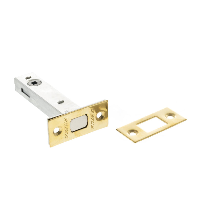 Atlantic Tubular Deadbolt 4" - Raw Brass