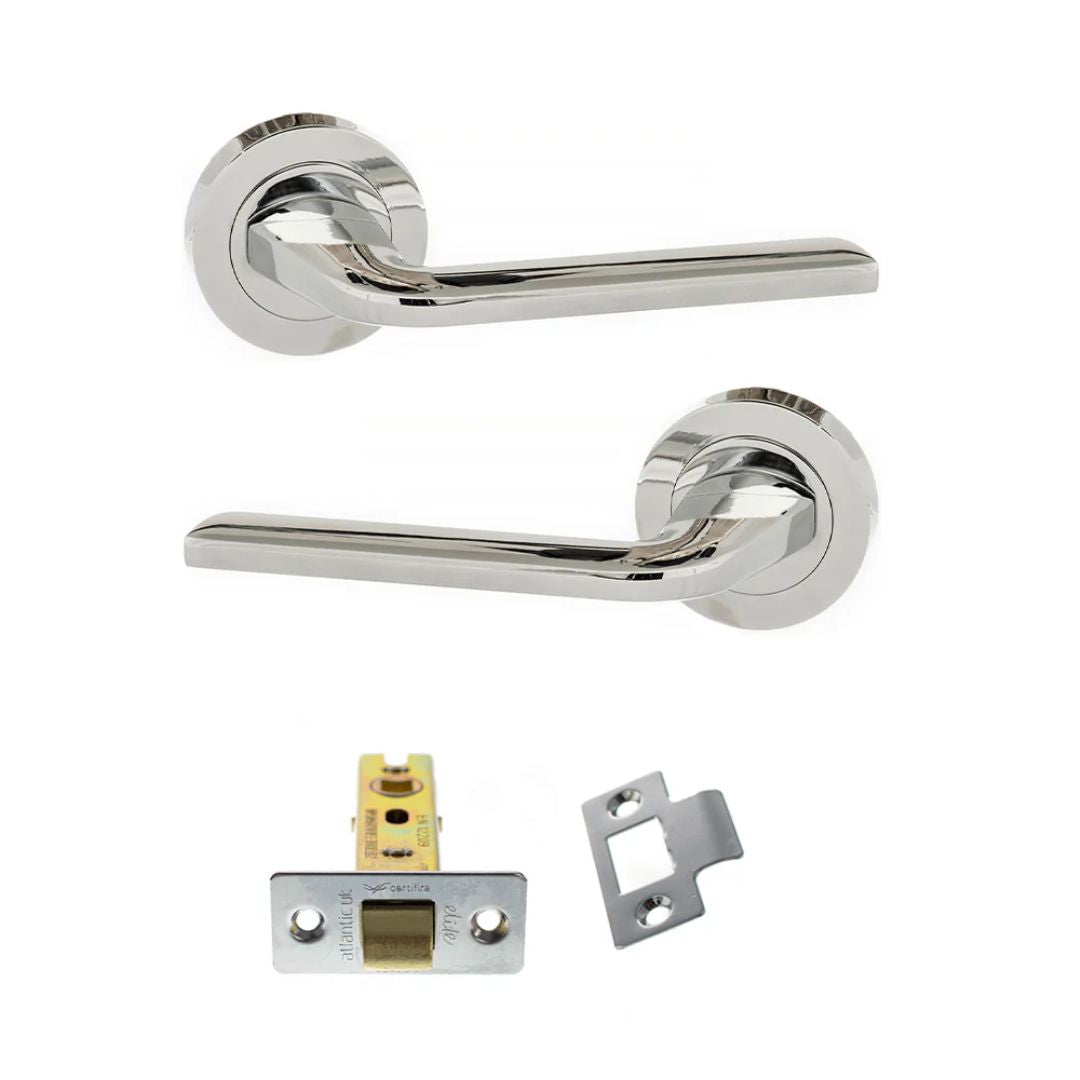 Atlantic ECO60 Eco Surf on Round Rose Door Handle Pack