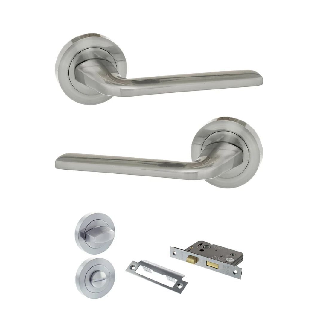 Atlantic ECO60 Eco Surf on Round Rose Door Handle Pack