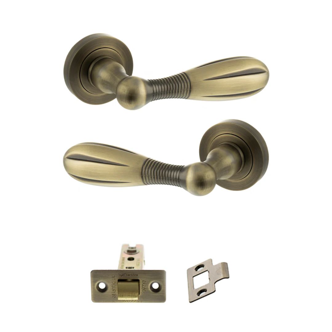 Atlantic OE175MAB Old English Cambridge on Round Door Handle Pack