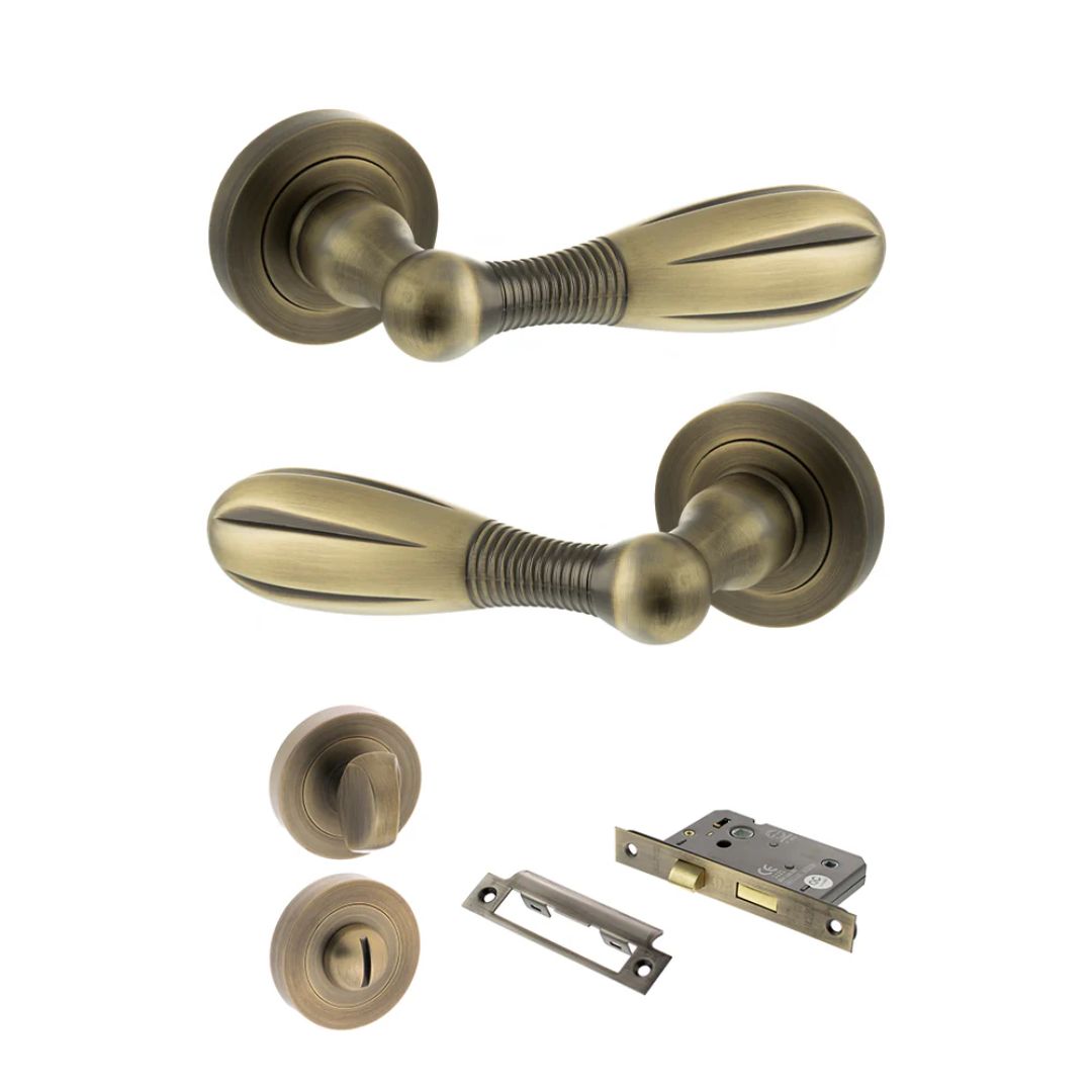 Atlantic OE175MAB Old English Cambridge on Round Door Handle Pack