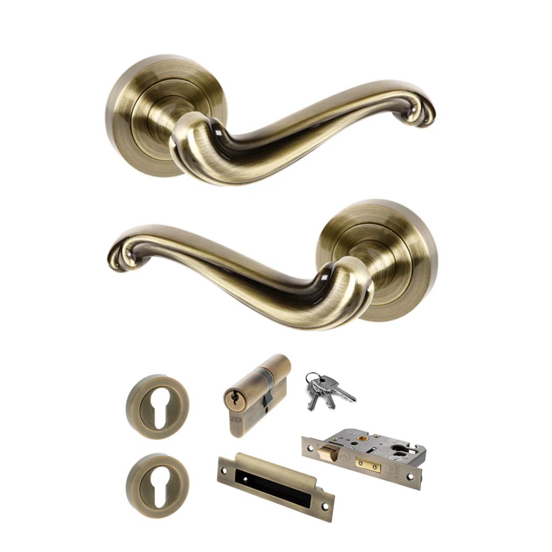 Atlantic OE177 Old English Colchester on Round Door Handle Pack