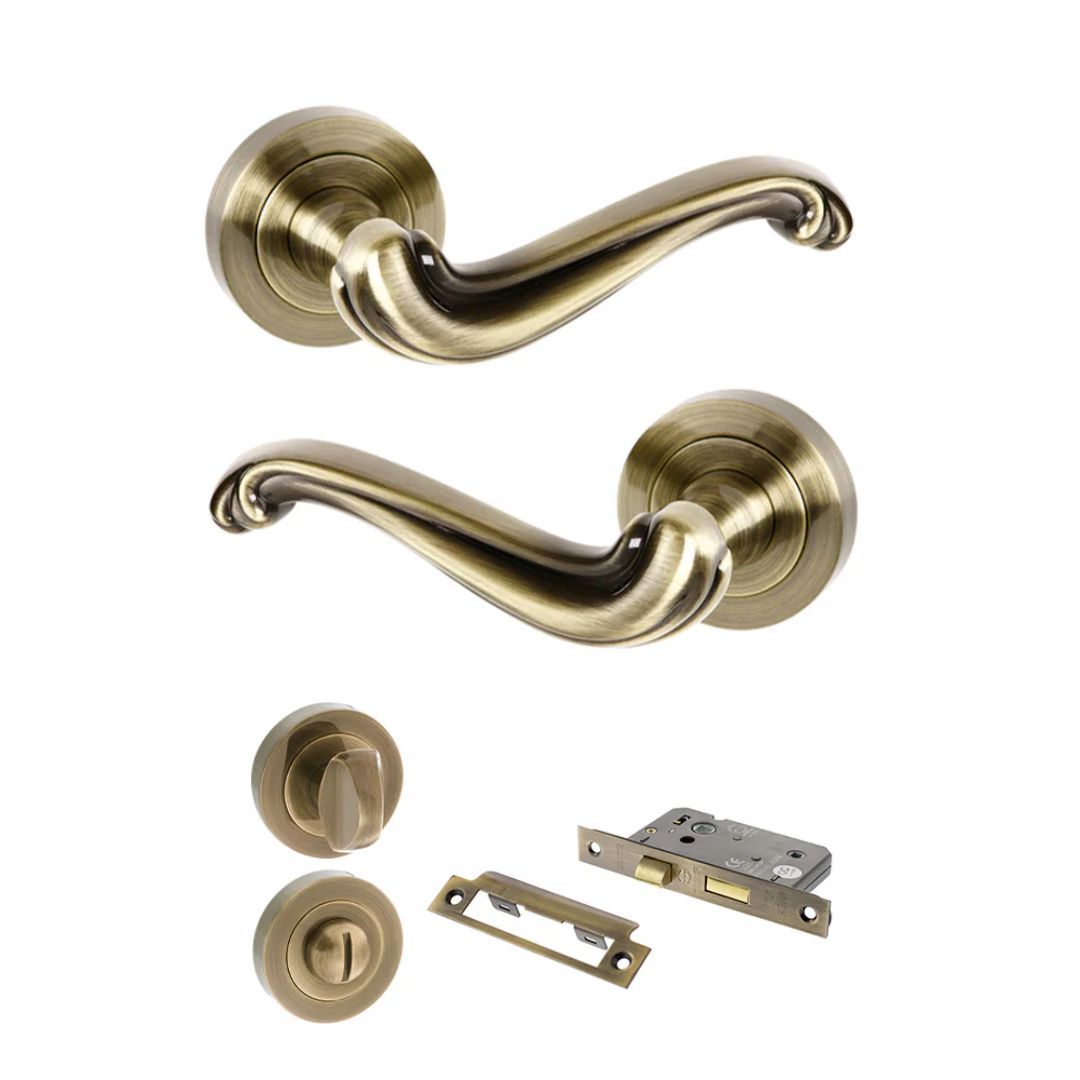 Atlantic OE177 Old English Colchester on Round Door Handle Pack