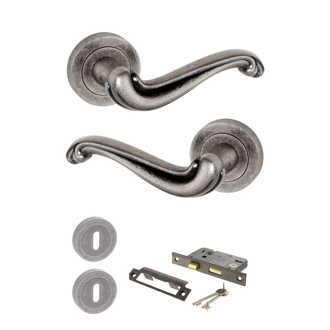 Atlantic OE177 Old English Colchester on Round Door Handle Pack