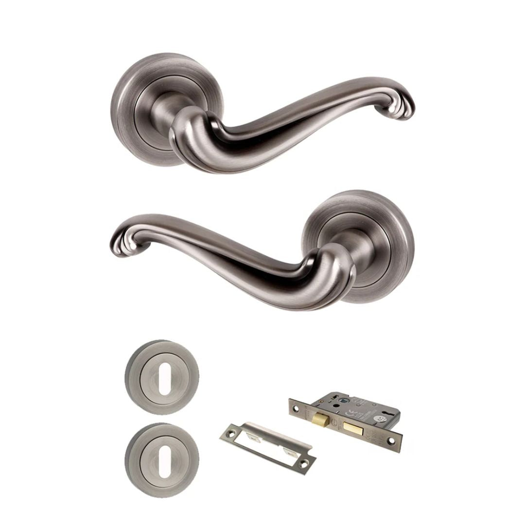 Atlantic OE177 Old English Colchester on Round Door Handle Pack