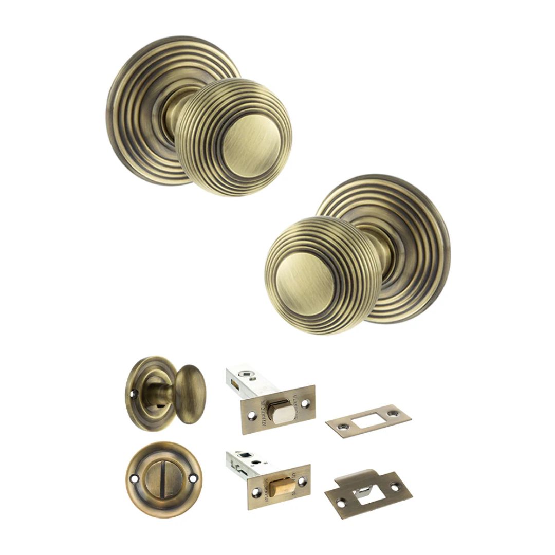 Atlantic OE50RMK Old English Ripon Mortice Knob Door Handle Pack