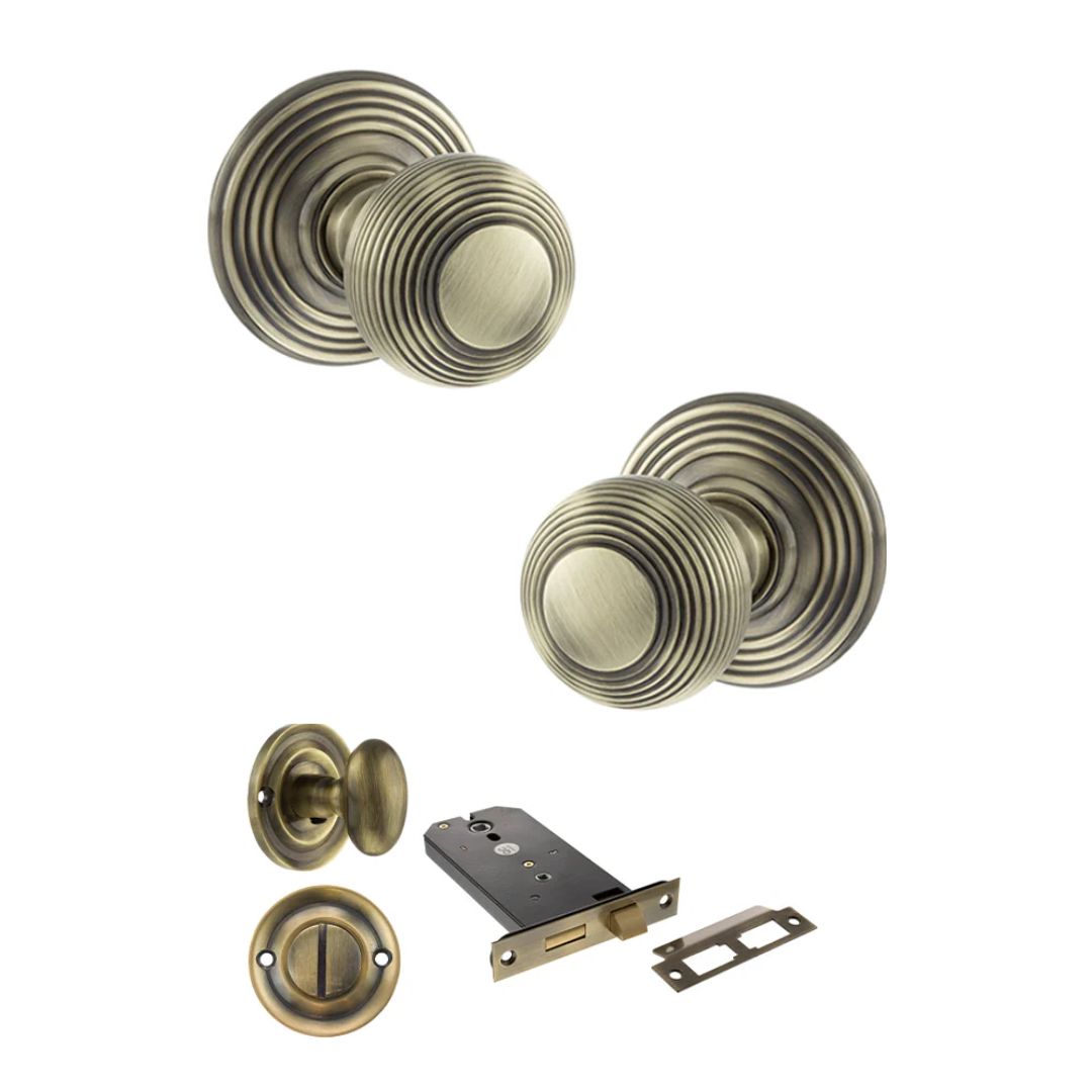 Atlantic OE50RMK Old English Ripon Mortice Knob Door Handle Pack