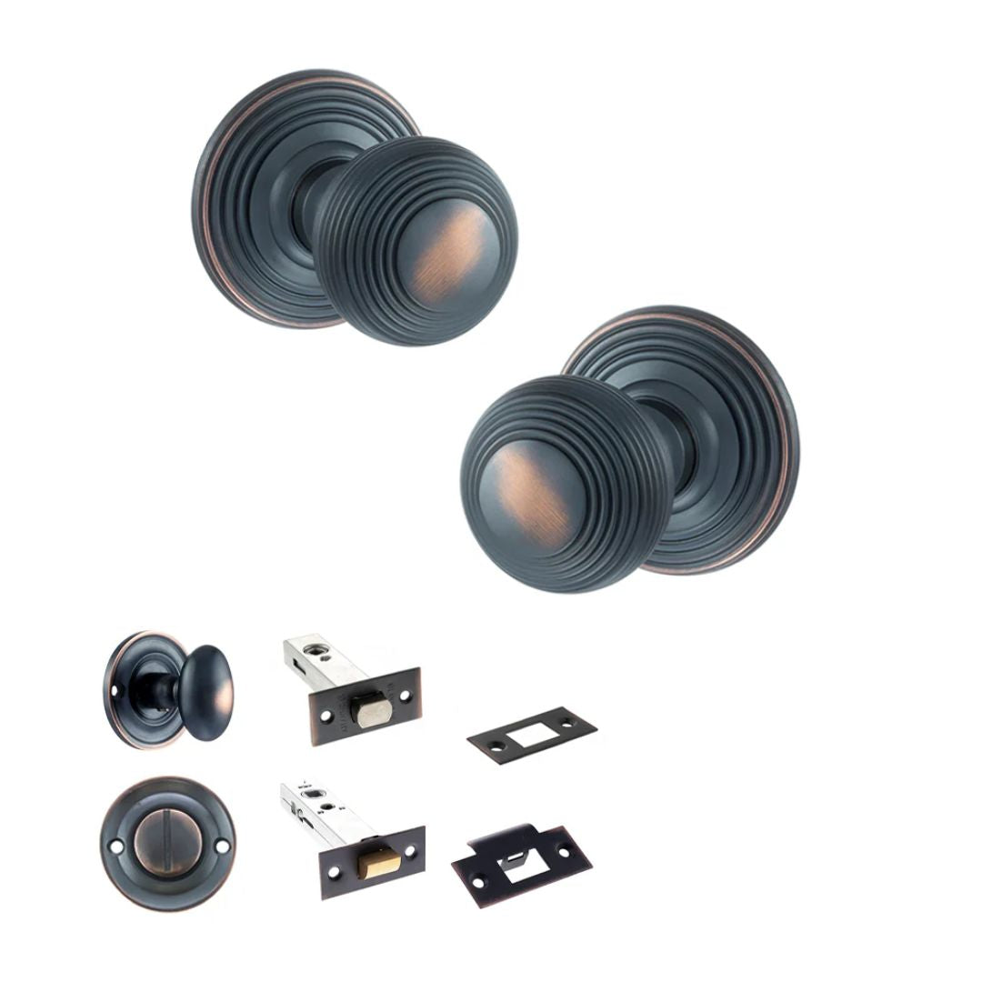 Atlantic OE50RMK Old English Ripon Mortice Knob Door Handle Pack